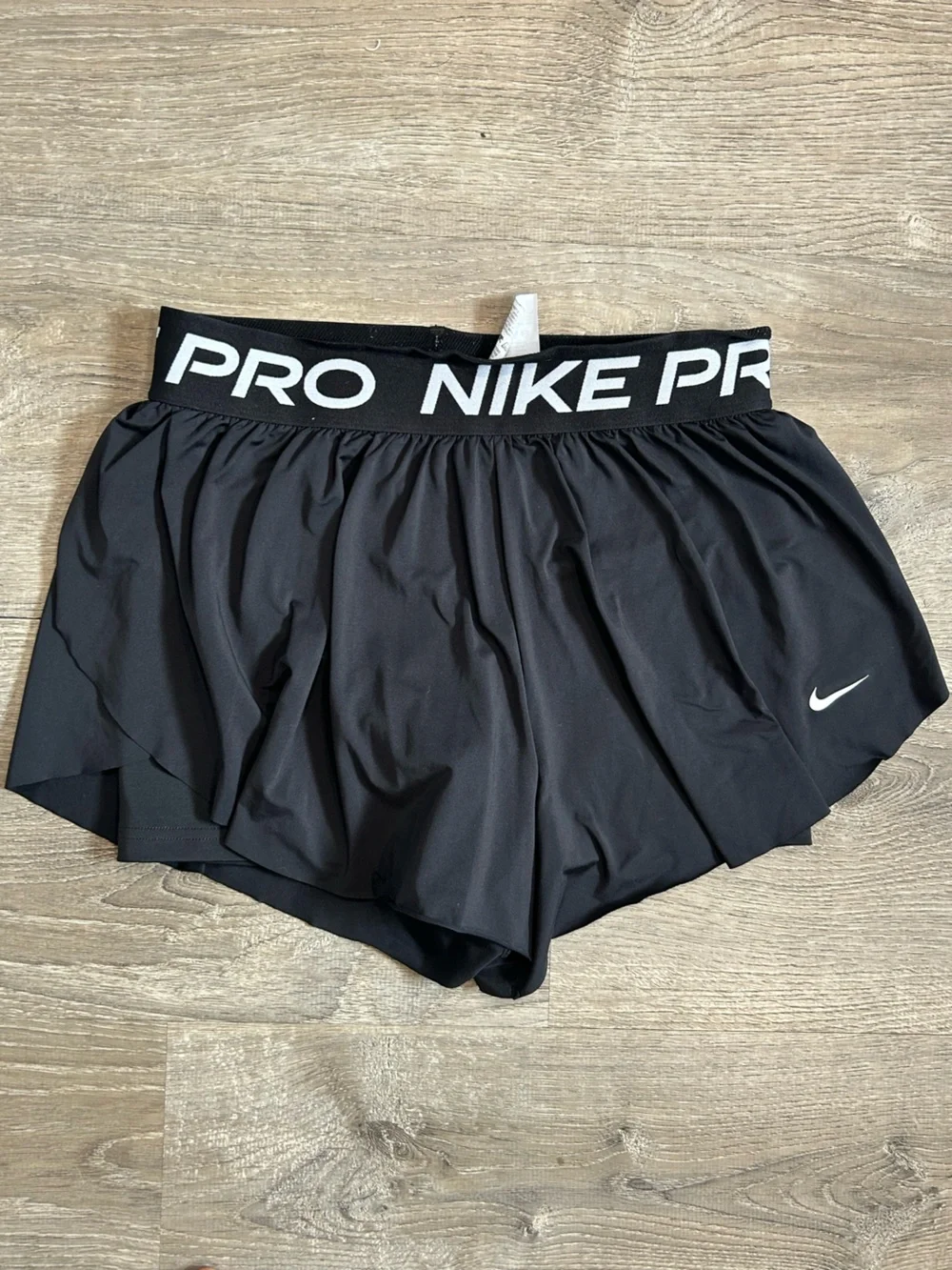 Nike Pro Black Girls Athletic Shorts
